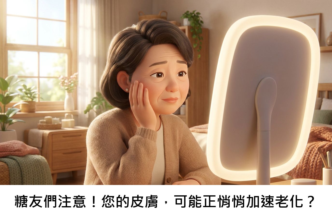 糖友們注意！您的皮膚，可能正悄悄加速老化？