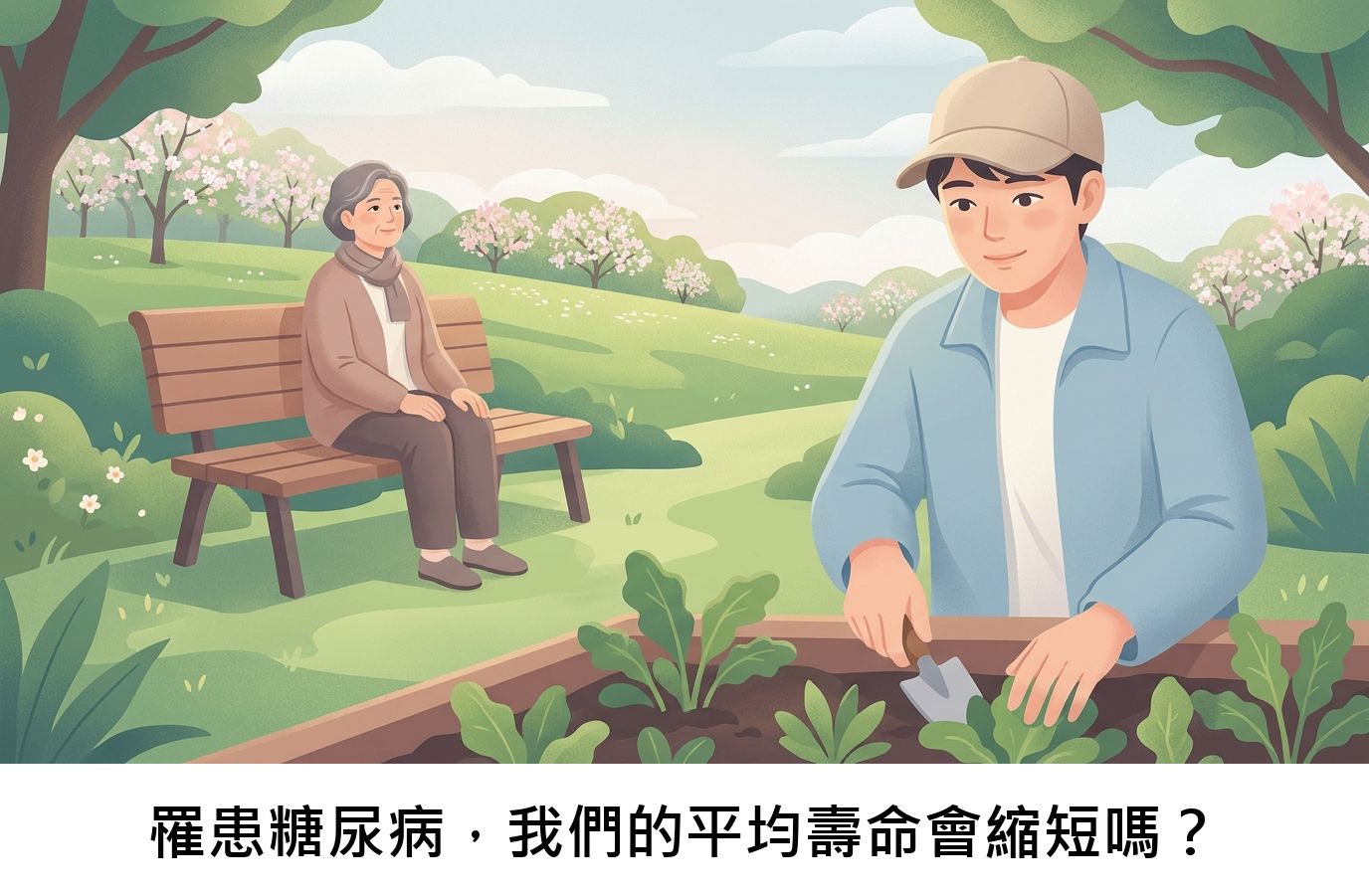 罹患糖尿病，我們的平均壽命會縮短嗎？