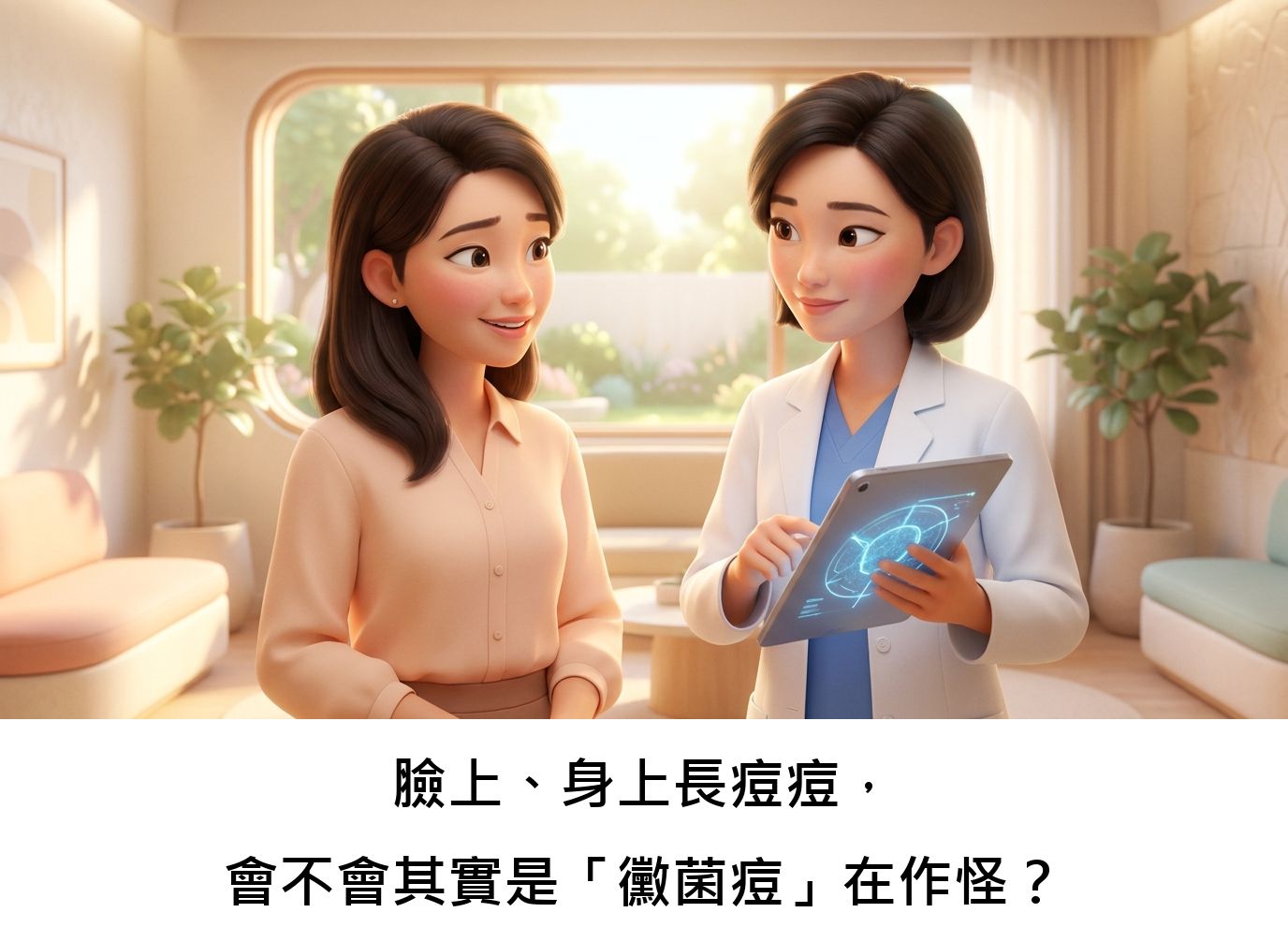 臉上、身上長痘痘，會不會其實是「黴菌痘」在作怪？