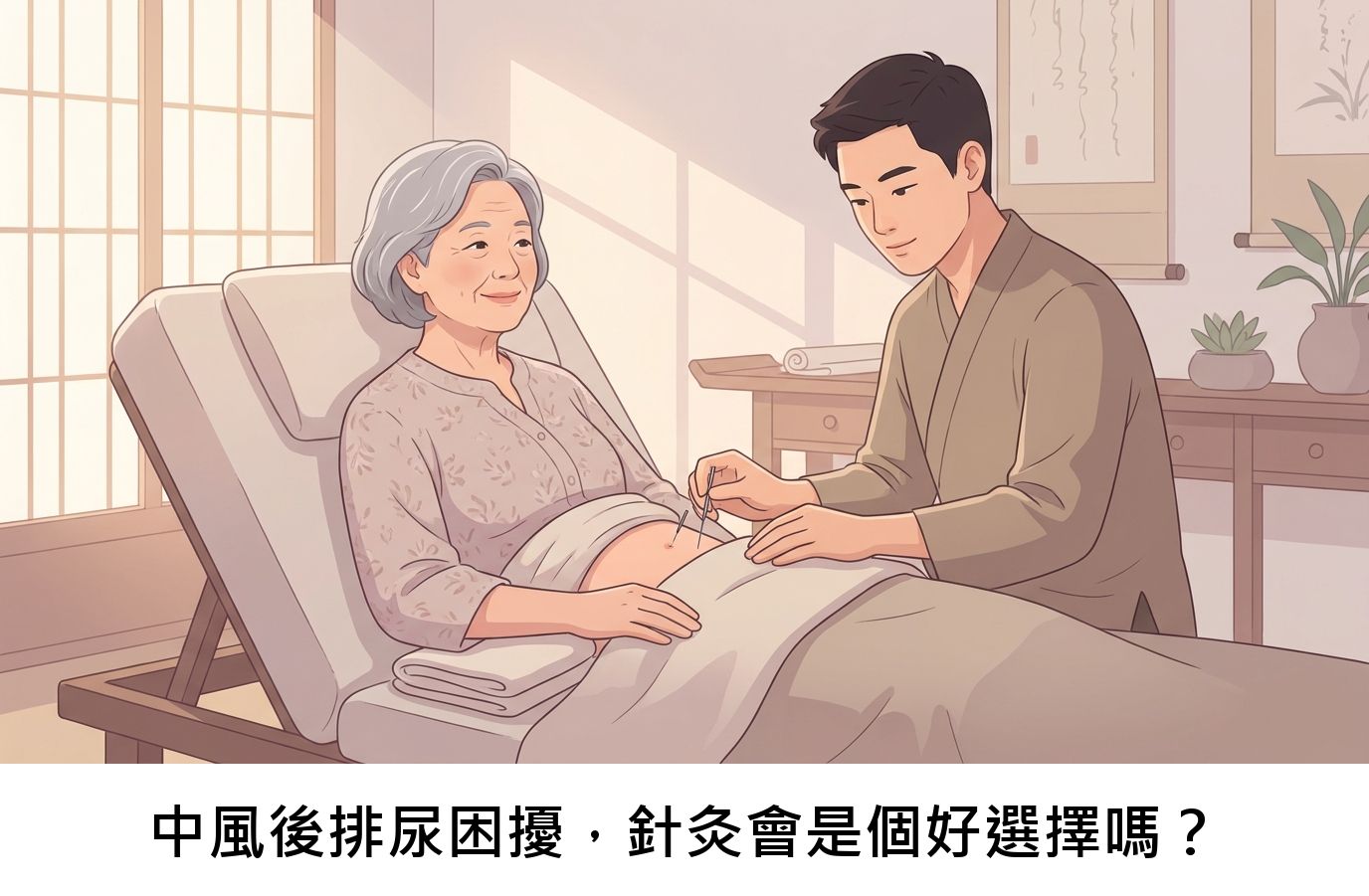 中風後排尿困擾，針灸會是個好選擇嗎？
