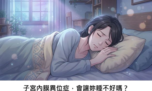 子宮內膜異位症，會讓妳睡不好嗎？