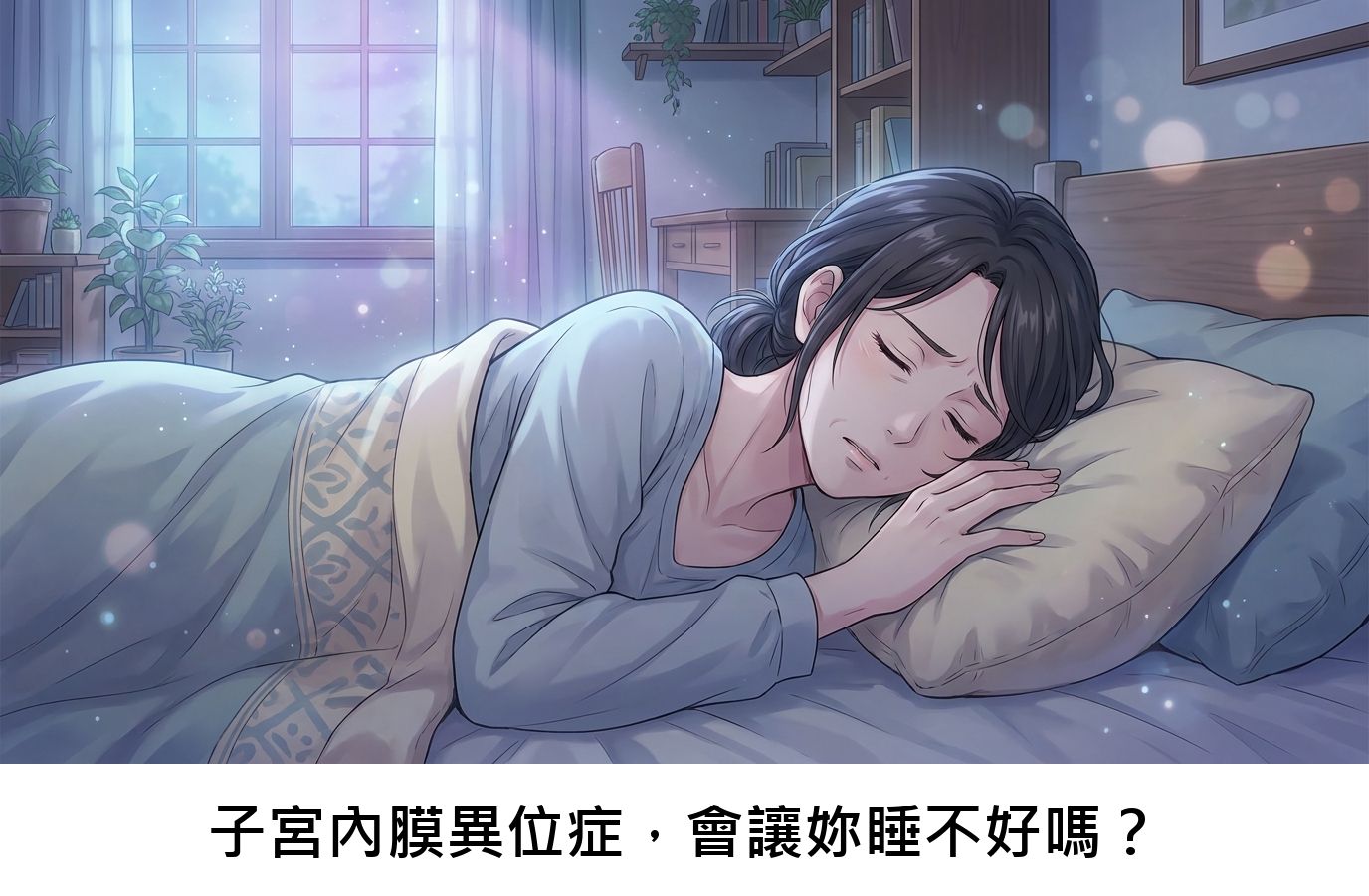 子宮內膜異位症，會讓妳睡不好嗎？