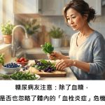 糖尿病友注意：除了血糖，你是否也忽略了體內的「血栓炎症」危機？