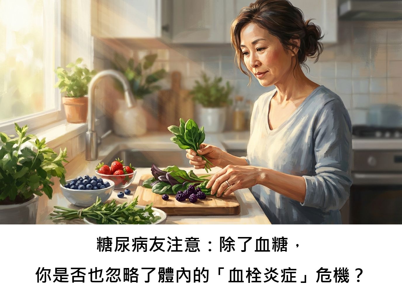 糖尿病友注意：除了血糖，你是否也忽略了體內的「血栓炎症」危機？