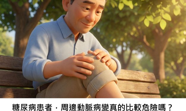 糖尿病患者，周邊動脈病變真的比較危險嗎？