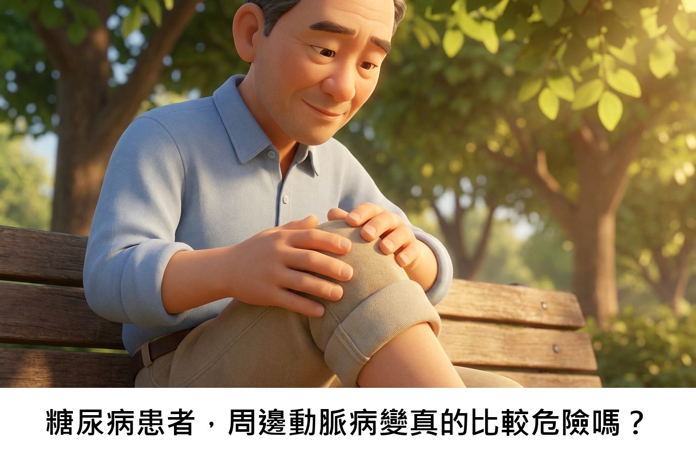 糖尿病患者，周邊動脈病變真的比較危險嗎？