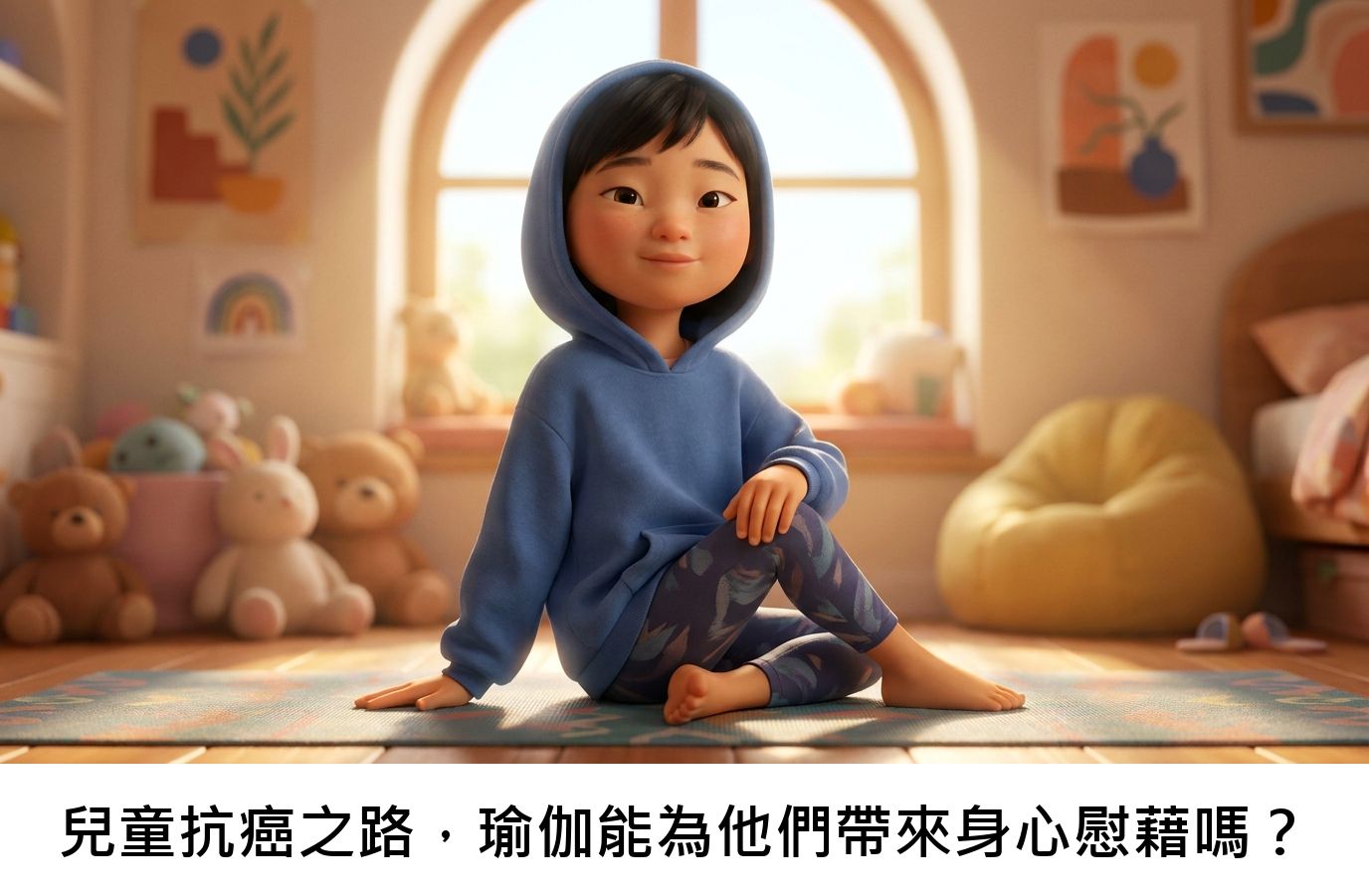 兒童抗癌之路，瑜伽能為他們帶來身心慰藉嗎？