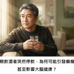 長期飲酒者突然停飲，為何可能引發癲癇，甚至影響大腦健康？