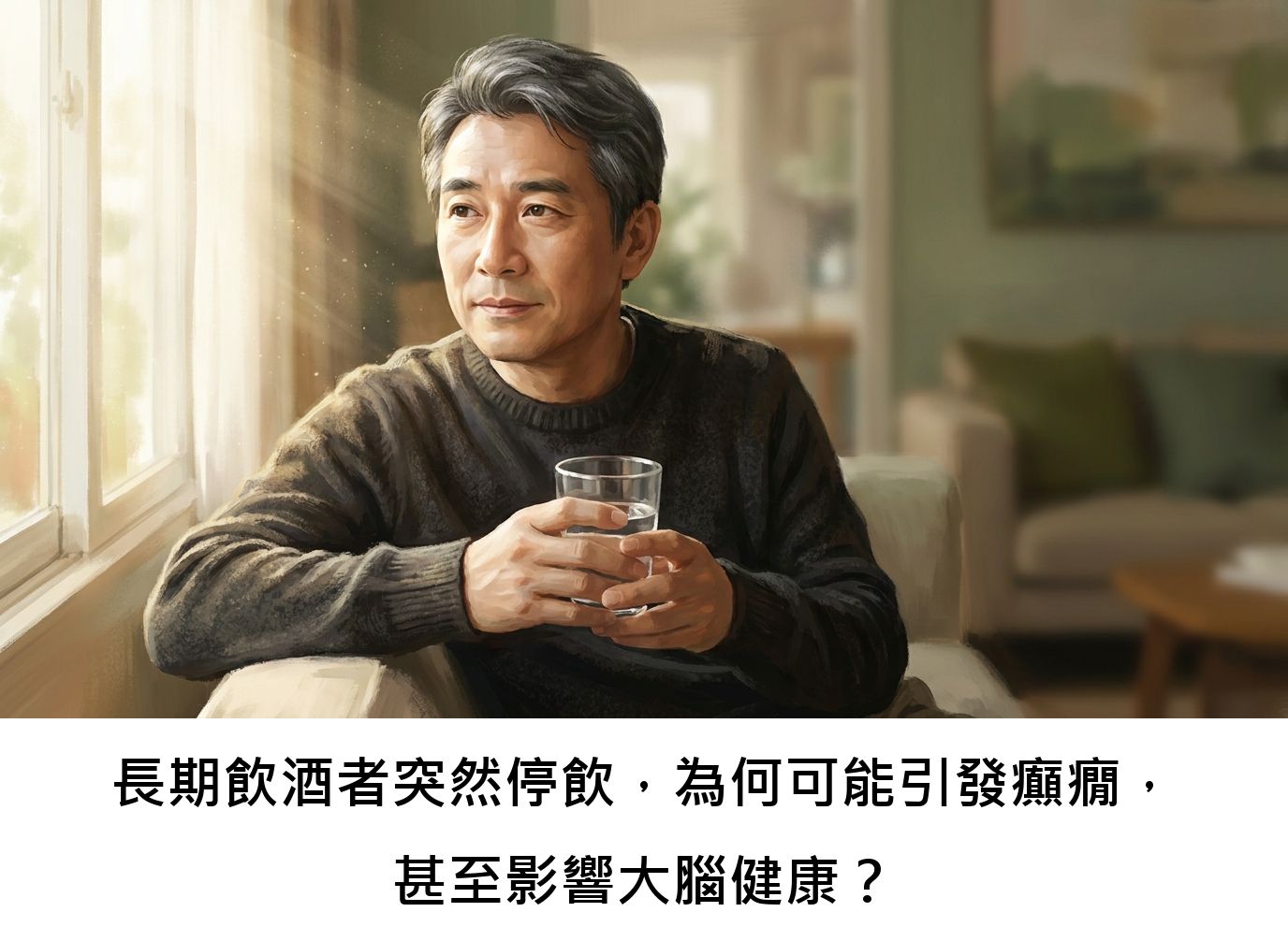 長期飲酒者突然停飲，為何可能引發癲癇，甚至影響大腦健康？
