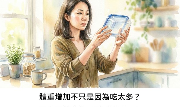 體重增加不只是因為吃太多？當心環境中的「隱形推手」！