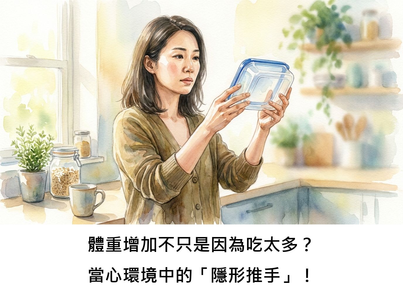 體重增加不只是因為吃太多？當心環境中的「隱形推手」！