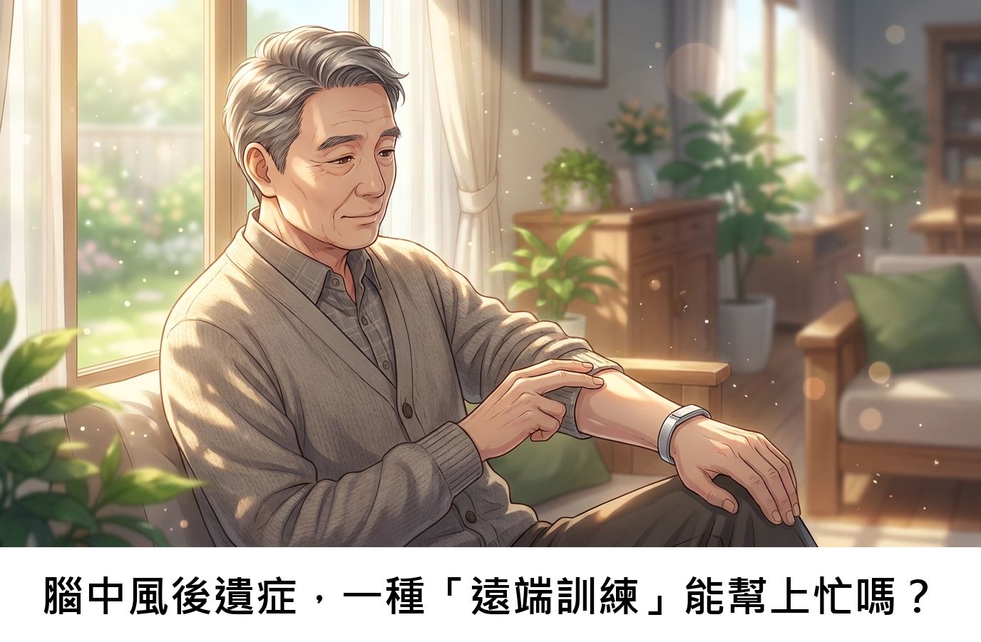腦中風後遺症,一種「遠端訓練」能幫上忙嗎?
