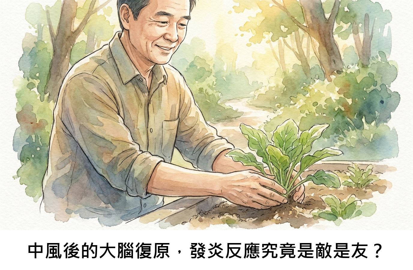 中風後的大腦復原，發炎反應究竟是敵是友？