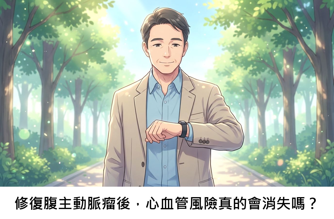 修復腹主動脈瘤後，心血管風險真的會消失嗎？