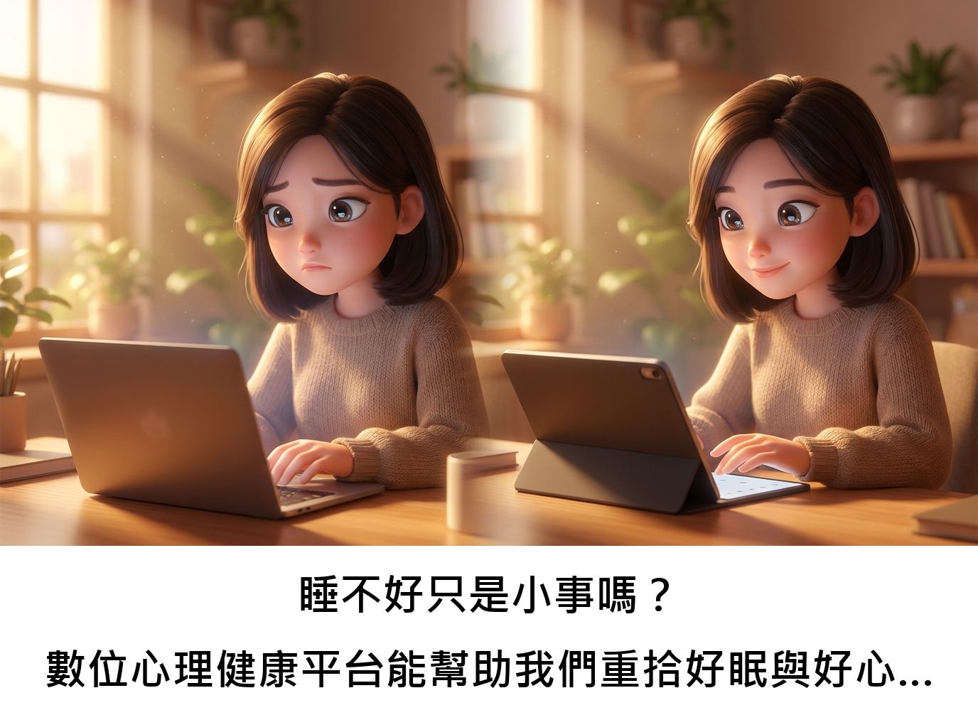 睡不好只是小事嗎？數位心理健康平台能幫助我們重拾好眠與好心情嗎？