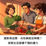 面對高血壓，光吃藥就足夠嗎？探索生活習慣干預的潛力