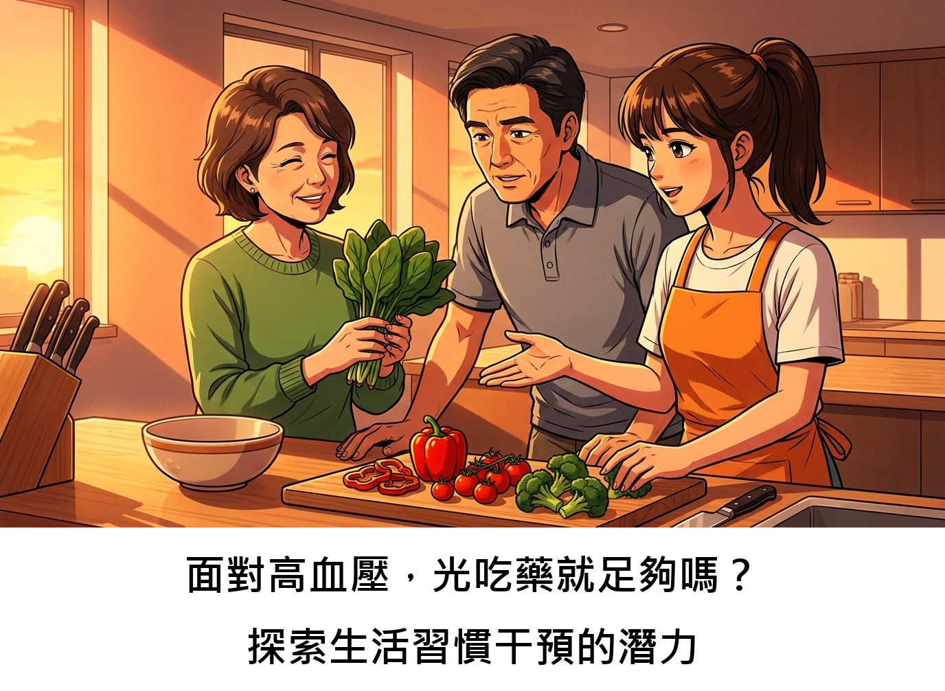 面對高血壓，光吃藥就足夠嗎？探索生活習慣干預的潛力