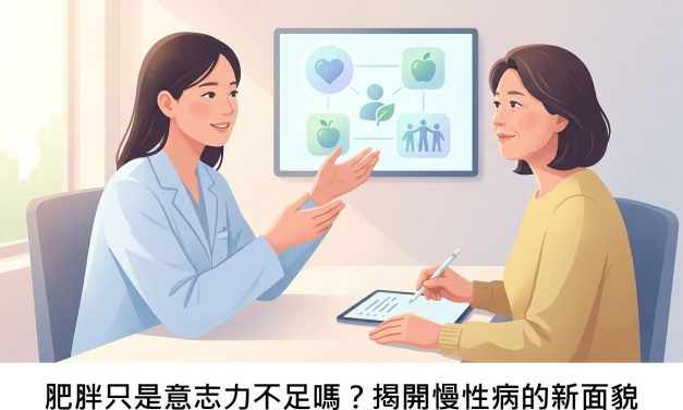肥胖只是意志力不足嗎？揭開慢性病的新面貌