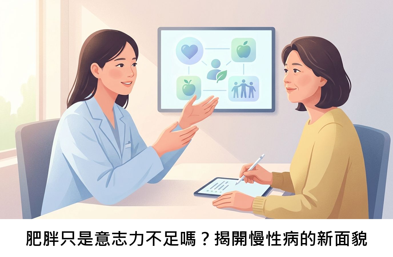 肥胖只是意志力不足嗎？揭開慢性病的新面貌