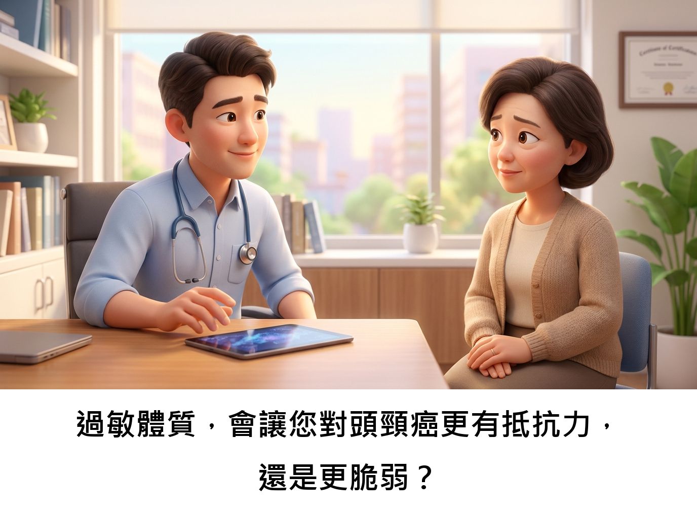 過敏體質，會讓您對頭頸癌更有抵抗力，還是更脆弱？