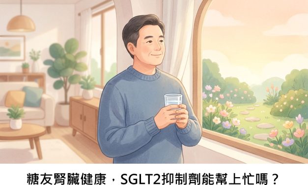 糖友腎臟健康，SGLT2抑制劑能幫上忙嗎？