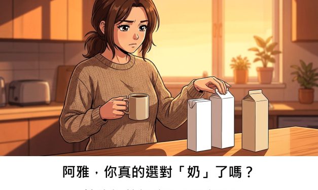阿雅，你真的選對「奶」了嗎？植物奶的健康真相與迷思