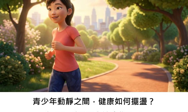 青少年動靜之間，健康如何擺盪？久坐滑手機真有這麼傷嗎？