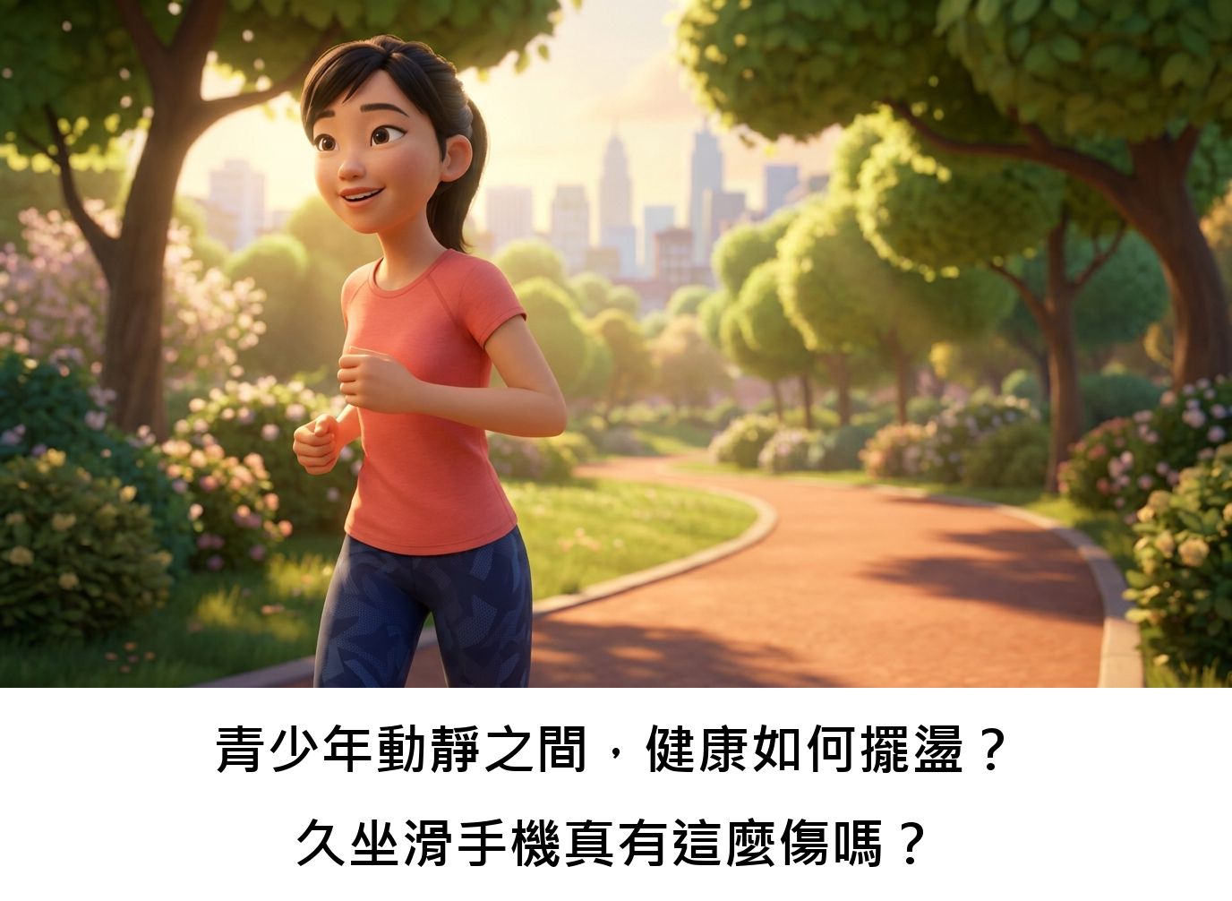 青少年動靜之間,健康如何擺盪?久坐滑手機真有這麼傷嗎?