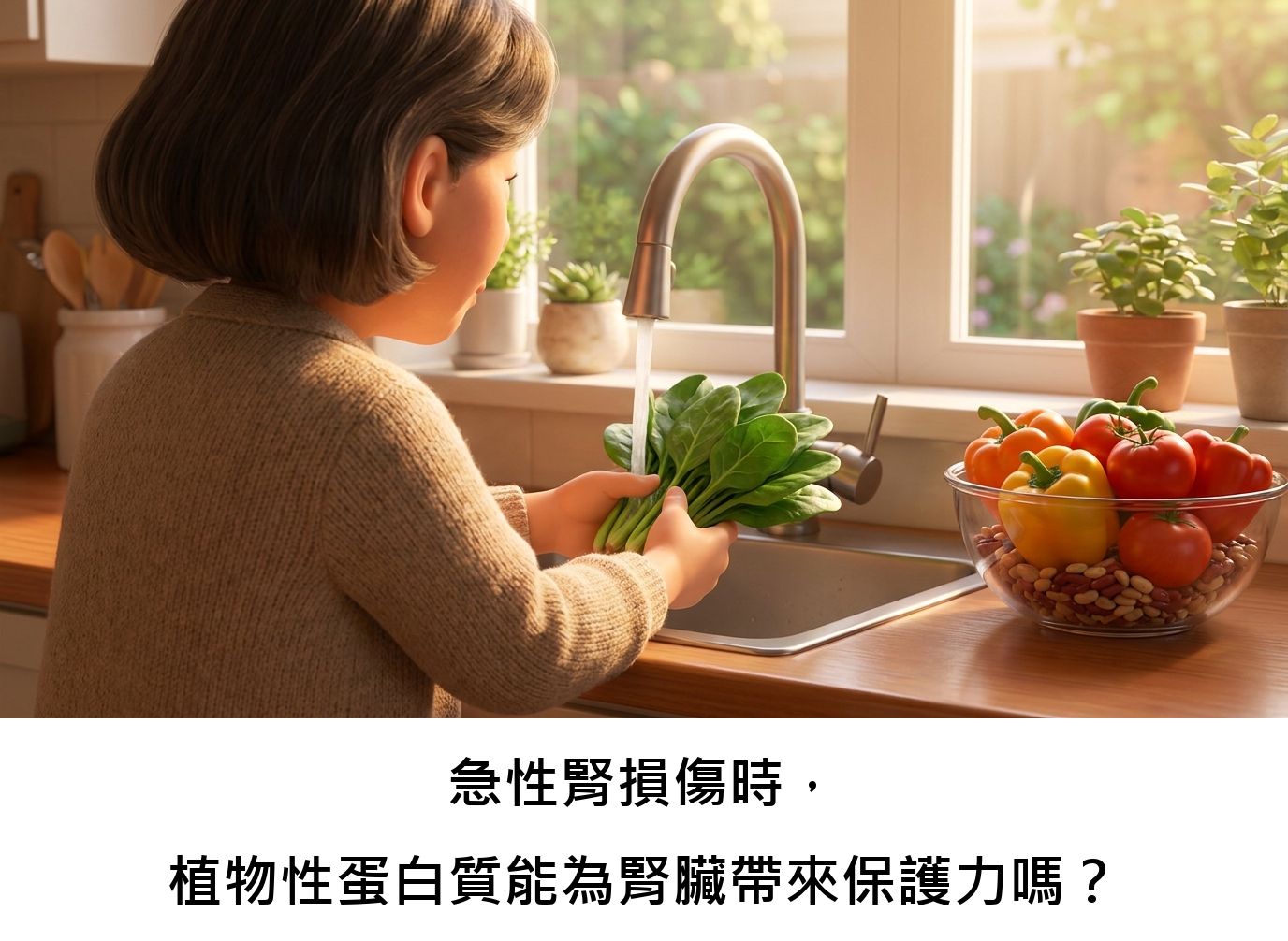 急性腎損傷時,植物性蛋白質能為腎臟帶來保護力嗎?