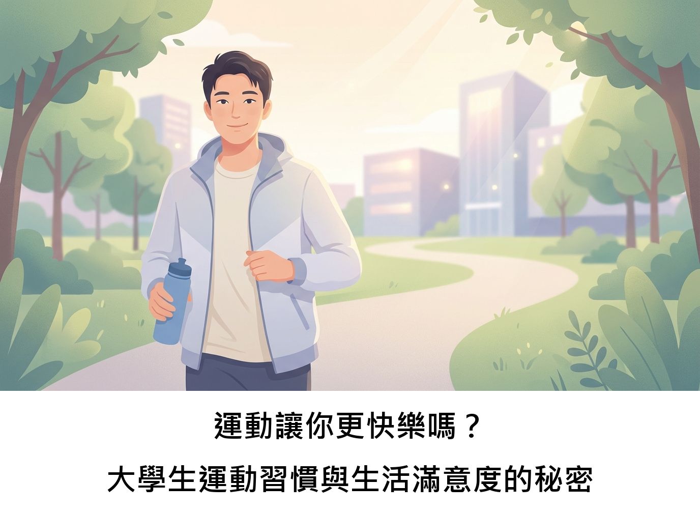 運動讓你更快樂嗎？大學生運動習慣與生活滿意度的秘密