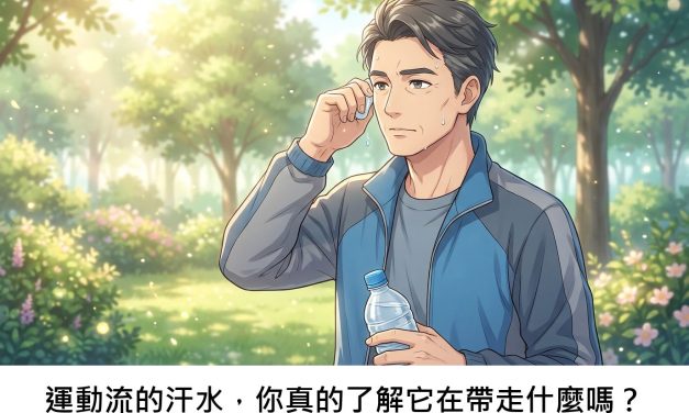 運動流的汗水，你真的了解它在帶走什麼嗎？