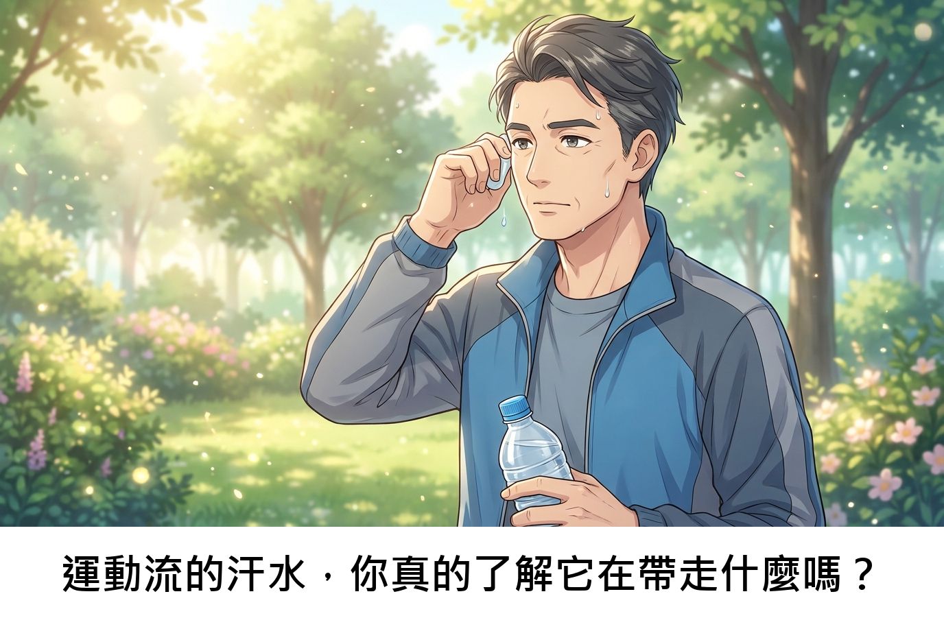 運動流的汗水,你真的了解它在帶走什麼嗎?