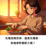 先罹患糖尿病，還是先罹癌，對健康影響較大嗎？