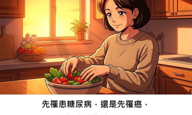先罹患糖尿病，還是先罹癌，對健康影響較大嗎？