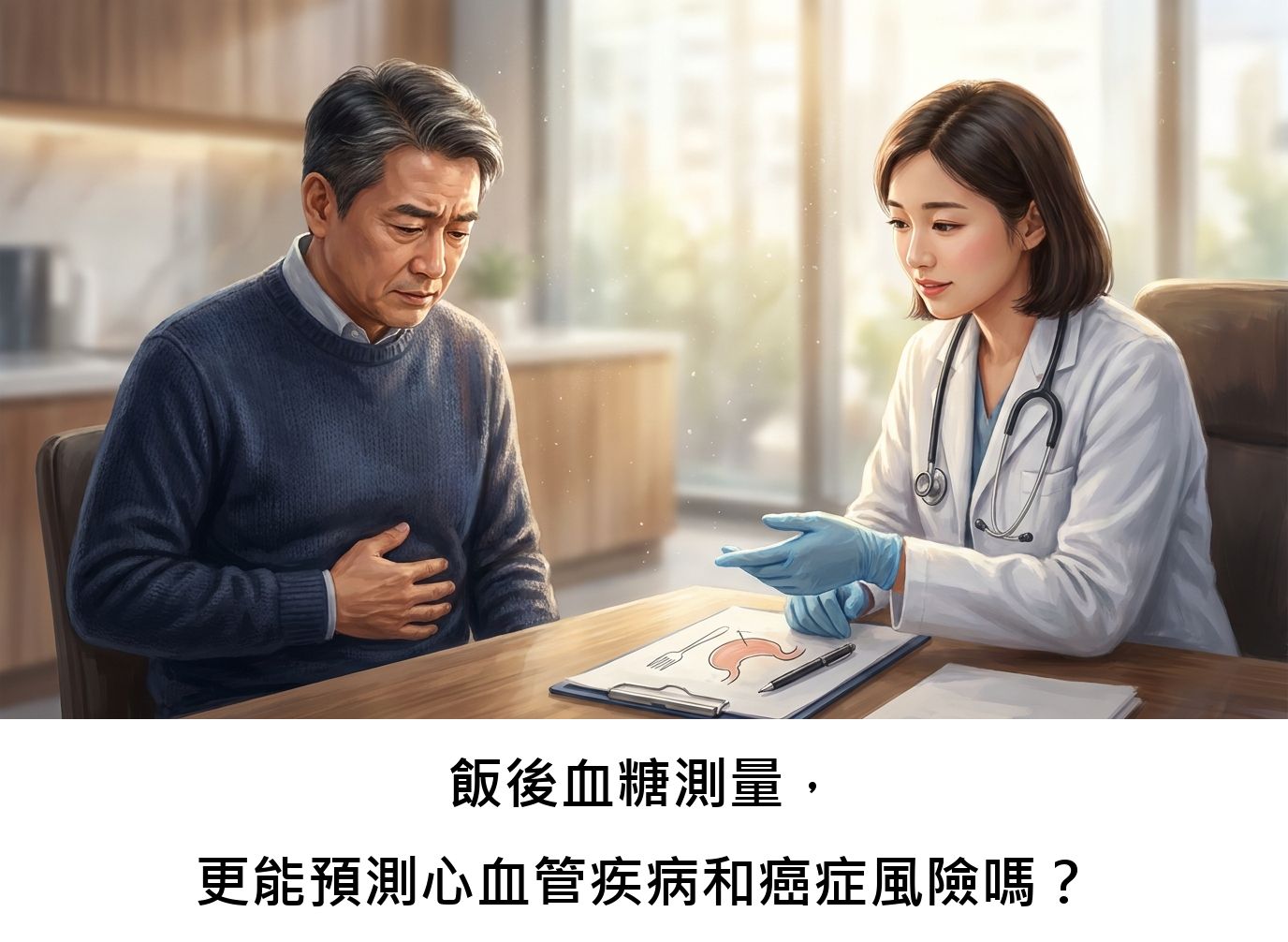飯後血糖測量,更能預測心血管疾病和癌症風險嗎?