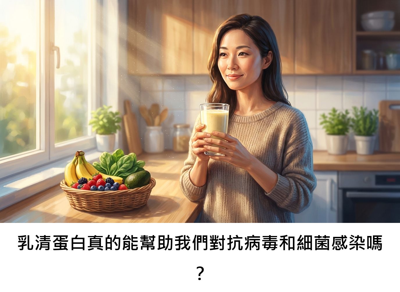 乳清蛋白真的能幫助我們對抗病毒和細菌感染嗎?