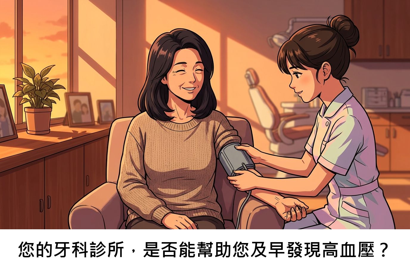 您的牙科診所,是否能幫助您及早發現高血壓?