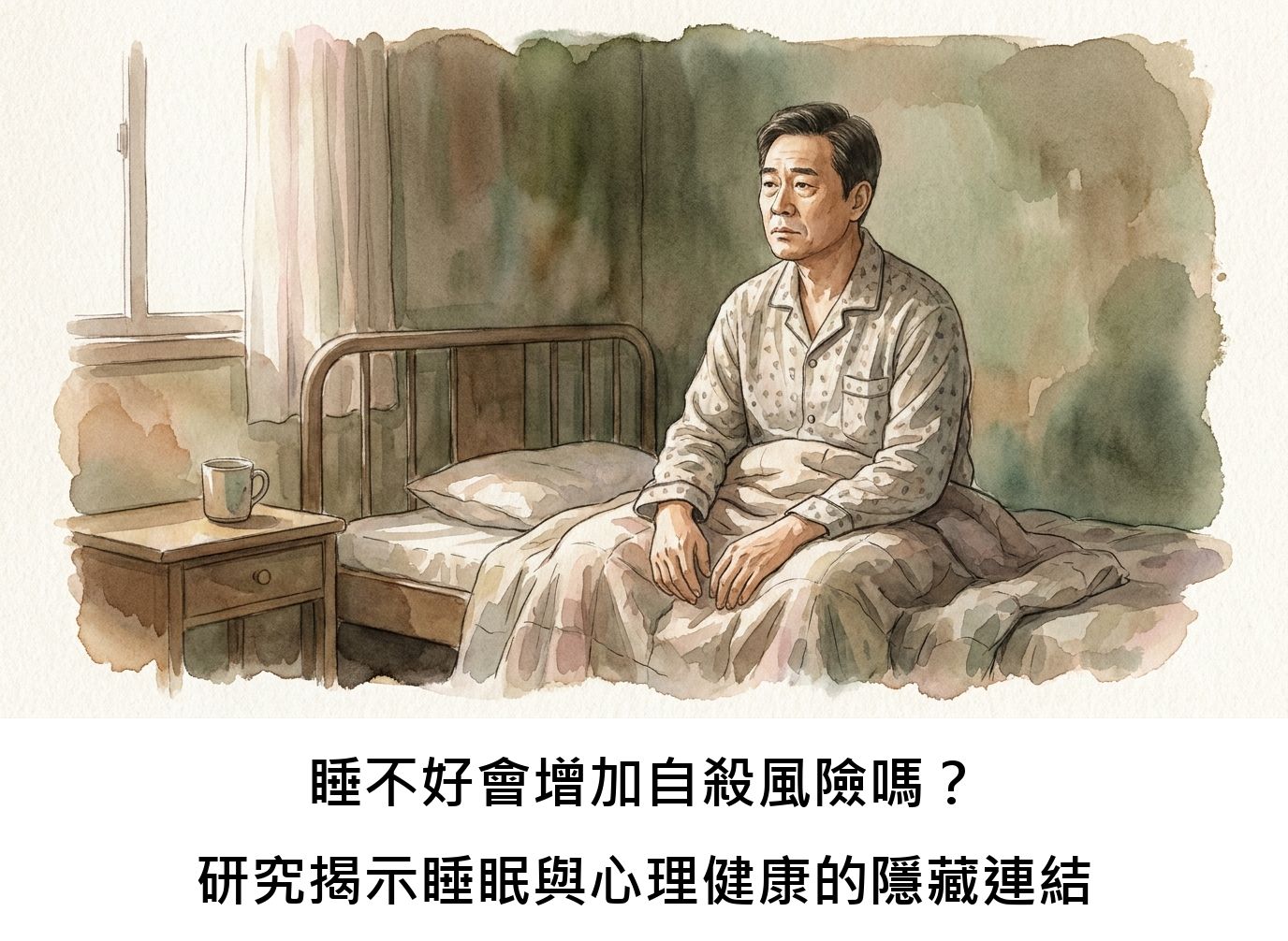 睡不好會增加自殺風險嗎?研究揭示睡眠與心理健康的隱藏連結
