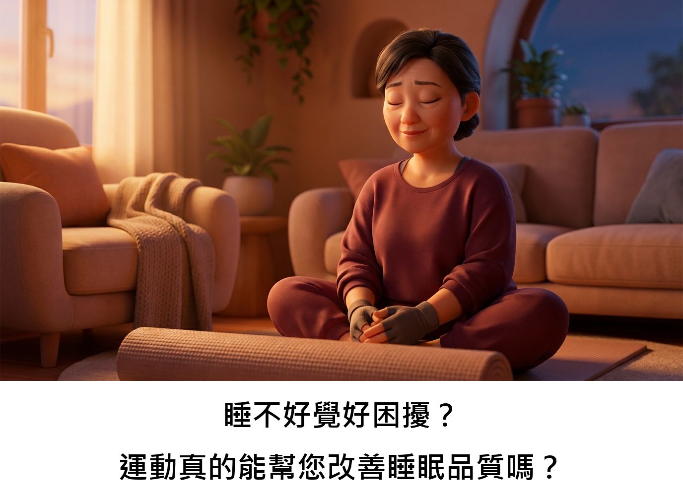 睡不好覺好困擾?運動真的能幫您改善睡眠品質嗎?