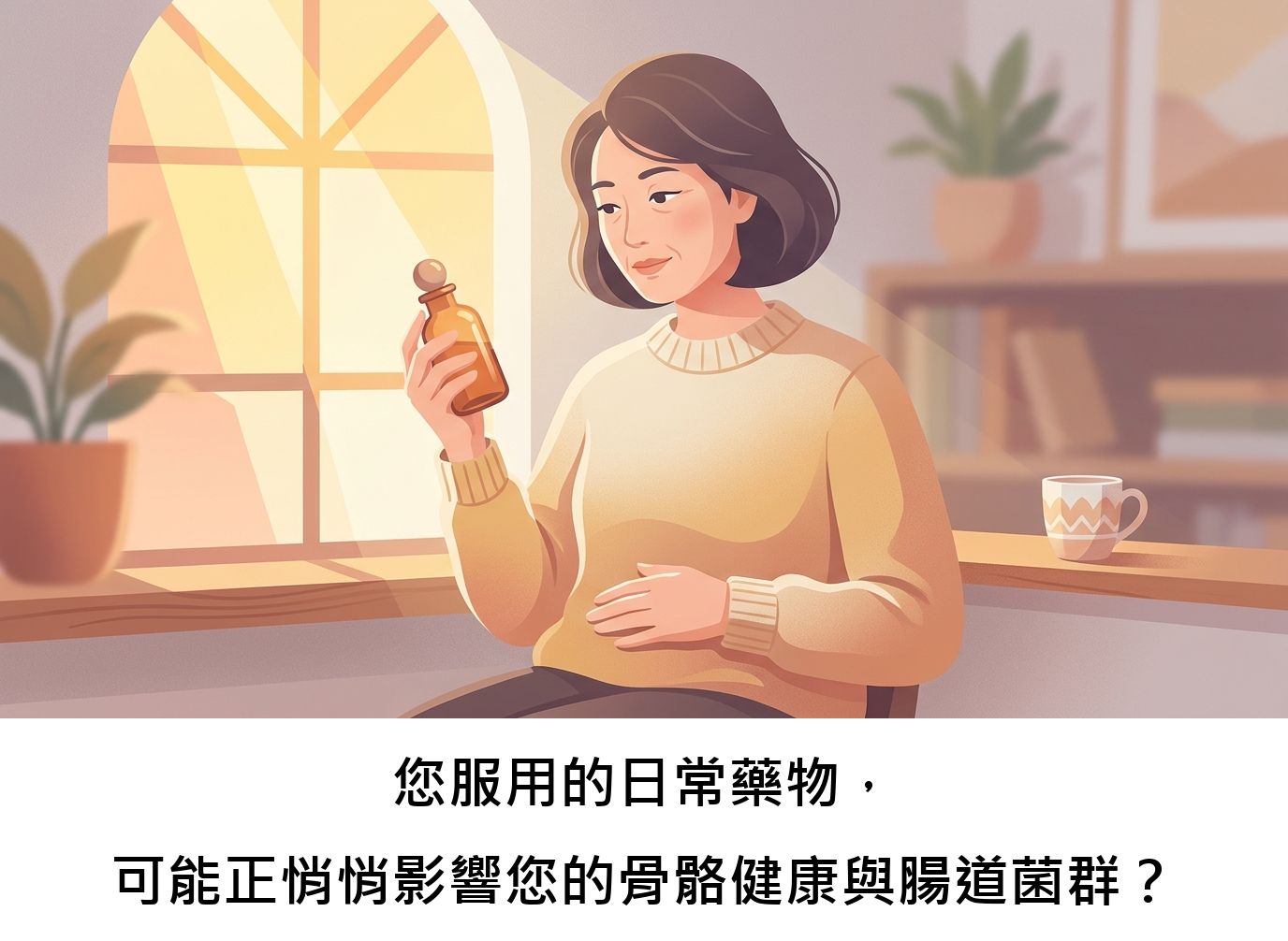 您服用的日常藥物,可能正悄悄影響您的骨骼健康與腸道菌群?