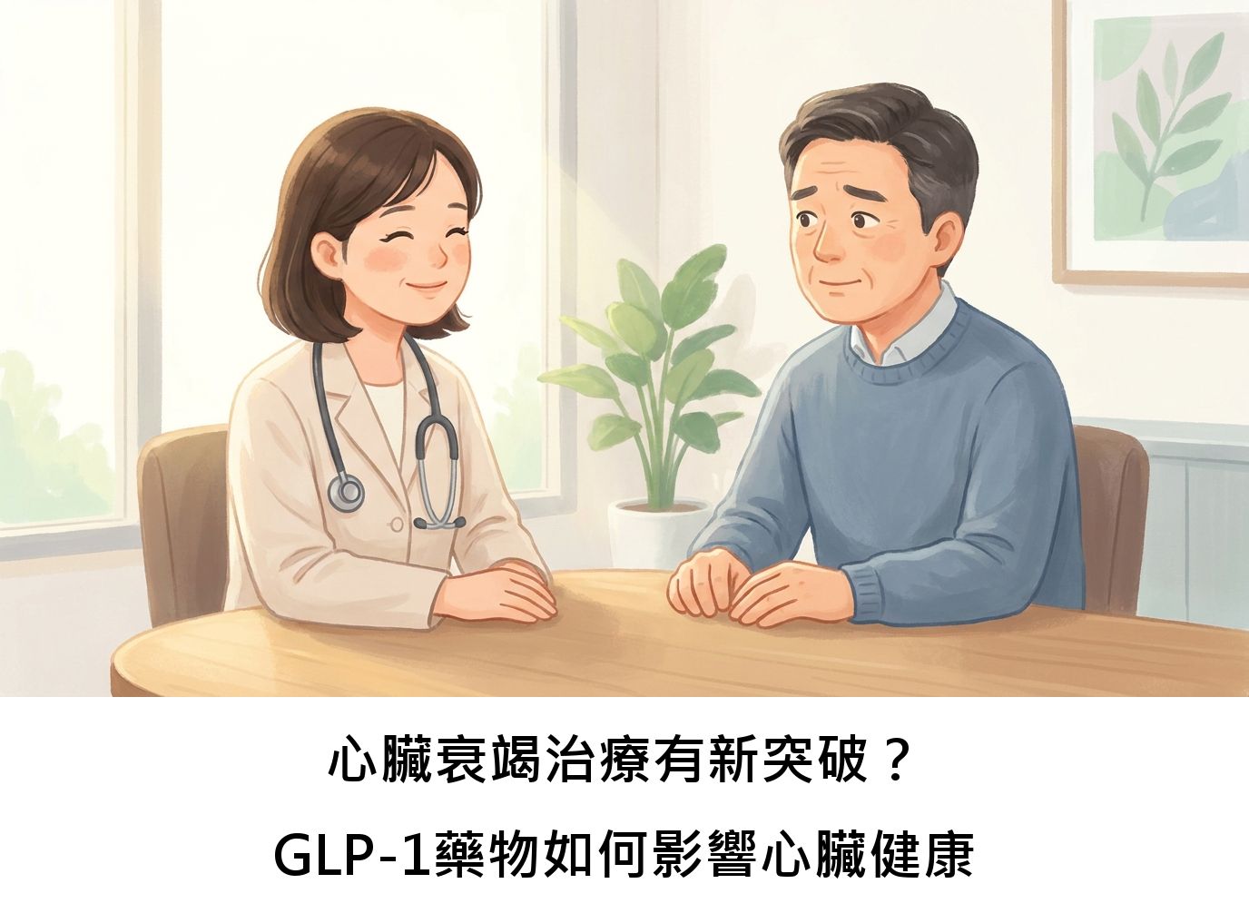 心臟衰竭治療有新突破？GLP-1藥物如何影響心臟健康