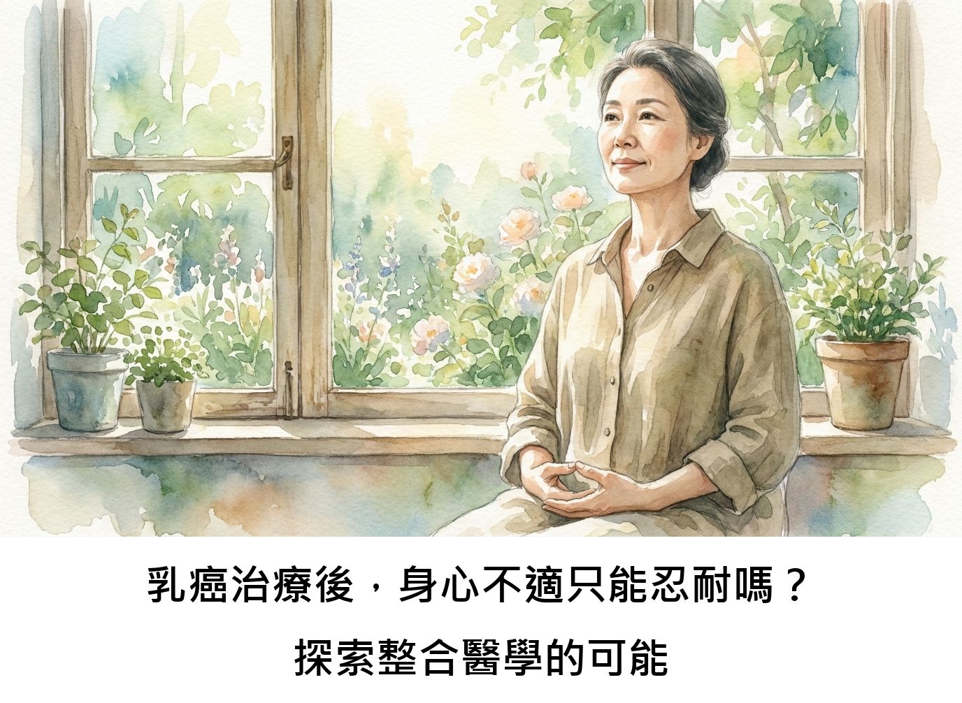 乳癌治療後,身心不適只能忍耐嗎?探索整合醫學的可能