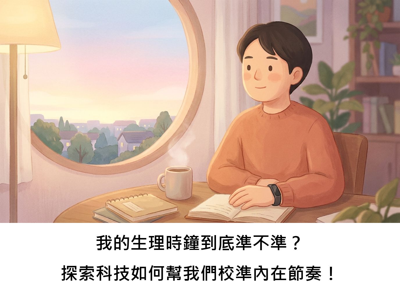 我的生理時鐘到底準不準？探索科技如何幫我們校準內在節奏！
