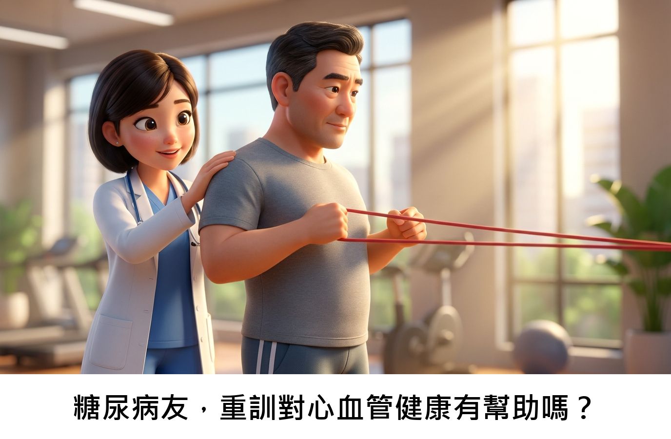 糖尿病友,重訓對心血管健康有幫助嗎?