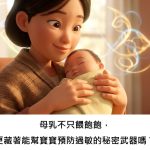 母乳不只餵飽飽，更藏著能幫寶寶預防過敏的秘密武器嗎？