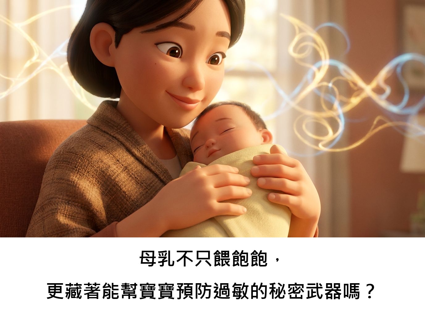 母乳不只餵飽飽，更藏著能幫寶寶預防過敏的秘密武器嗎？