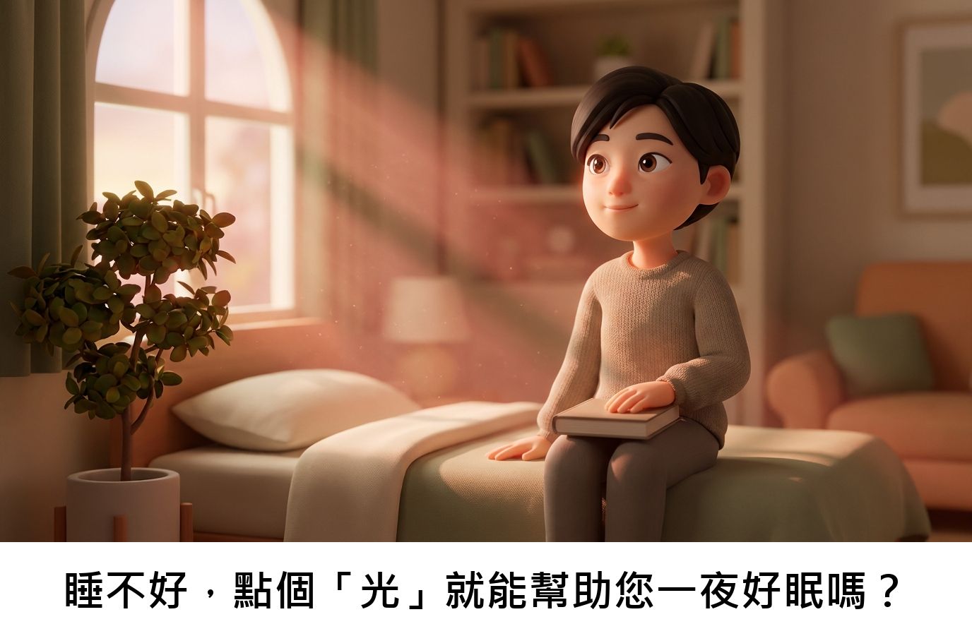 睡不好，點個「光」就能幫助您一夜好眠嗎？