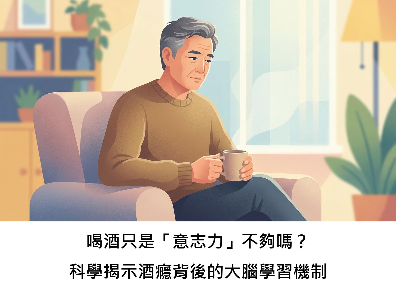 喝酒只是「意志力」不夠嗎？科學揭示酒癮背後的大腦學習機制
