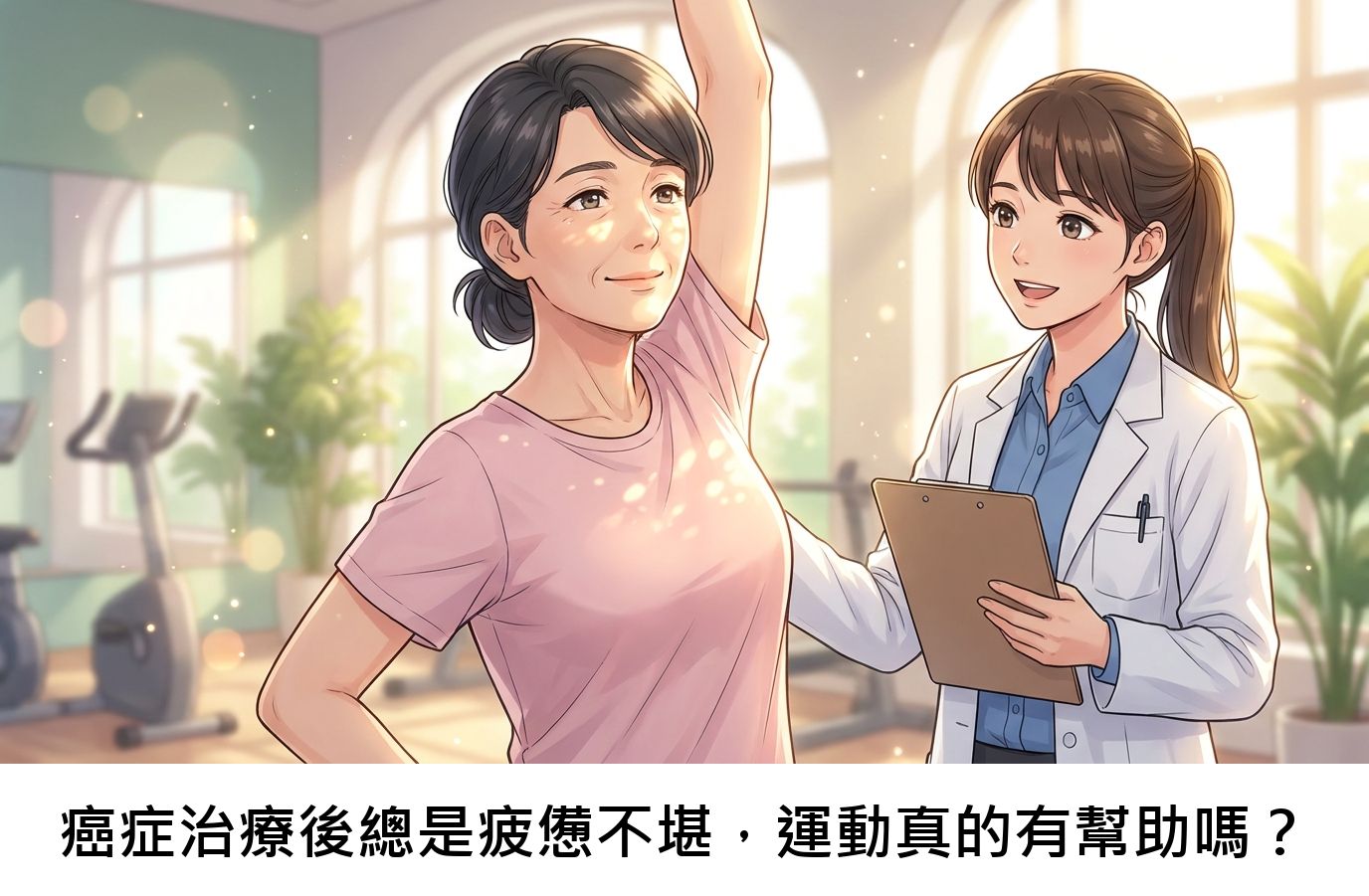 癌症治療後總是疲憊不堪,運動真的有幫助嗎?