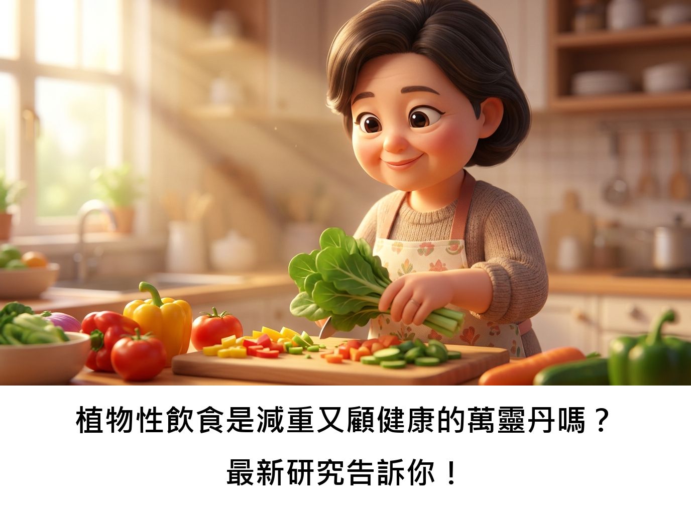 植物性飲食是減重又顧健康的萬靈丹嗎？最新研究告訴你！